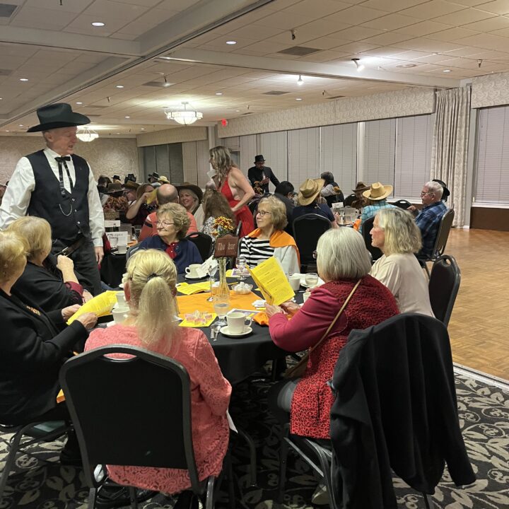 Photo from the 2023 JMCF Mystery Dinner