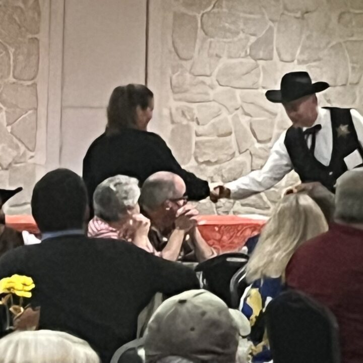 Photo from the 2023 JMCF Mystery Dinner